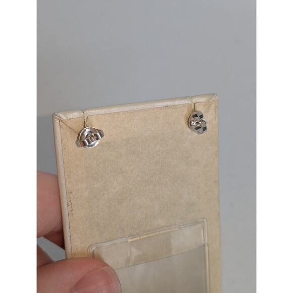 James Avery Rare Retired Sterling Silver Tiny Small Owl Bird Stud Earrings 925 - Picture 3 of 5